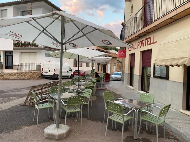 Hostal Portell Portell de Morella Esterno foto